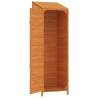 Garden Shed Brown 55x52 cm | Solid Wood Fir – Hipomarket