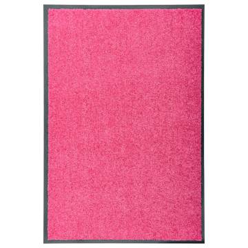 Washable Pink Doormat 60x90 cm - Stylish & Practical | Hipomarket