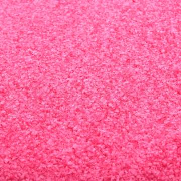 Washable Pink Doormat 60x90 cm - Stylish & Practical | Hipomarket