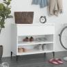 Shoe Cabinet White 70x36x60 cm Engineered Wood Colour white Quantity in Package 1 Number of Number of shelves 