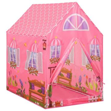 Children Play Tent with 250 Balls - Pink 69x94x104 cm