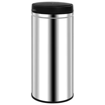 Automatic Sensor Dustbin 80L - Stainless Steel Trash Can