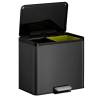 EKO Essential 30L Black Pedal Bin - Stylish Waste Management