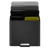 EKO Essential 30L Black Pedal Bin - Stylish Waste Management