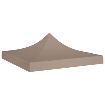 Party Tent Roof 3x3m Taupe - Replacement for Pop-Up Tents