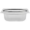 12 pcs GN 1/6 Gastronorm Containers - Stainless Steel