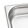 12 pcs GN 1/6 Gastronorm Containers - Stainless Steel