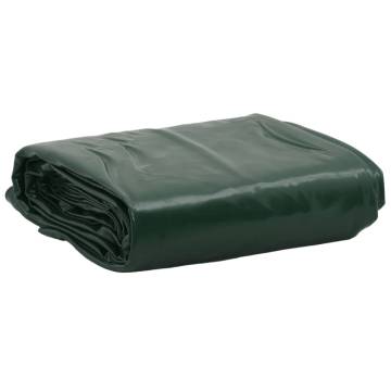 Heavy-Duty Green Tarpaulin 5x7m - Water & UV Resistant