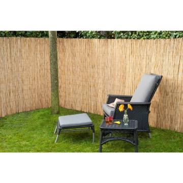 Nature Garden Mat Reed 1x5 m Bamboo Rush - Eco-Friendly Fence