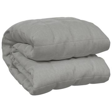 Weighted Blanket Grey 150x200 cm - 7 kg for Better Sleep