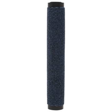 Dust Control Mats - 2 pcs Rectangular Tufted Blue 90x150 cm