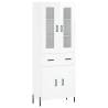 Highboard High Gloss White - Stylish Storage Solution