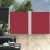 Retractable Side Awning Red 160x600 cm Colour red Size 160 x 600 cm Quantity in Package 1 