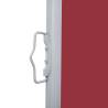 Retractable Side Awning Red 160x600 cm - Perfect for Privacy