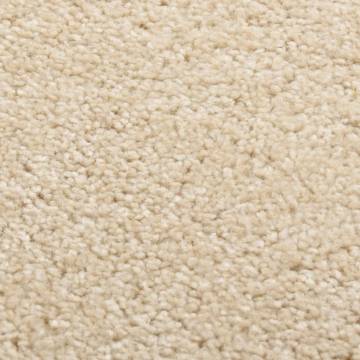 Elegant Beige Short Pile Rug 200x290 cm | Hipomarket