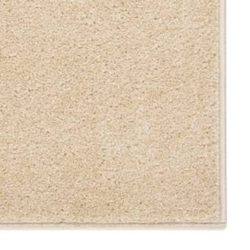 Elegant Beige Short Pile Rug 200x290 cm | Hipomarket