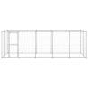 Durable Outdoor Dog Kennel - Galvanised Steel 12.1 m²