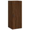 Stylish Highboard Brown Oak | 34.5x34x180 cm | Hipomarket