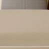 Jersey Fitted Sheet Taupe 90x200 cm Cotton | Hipomarket UK