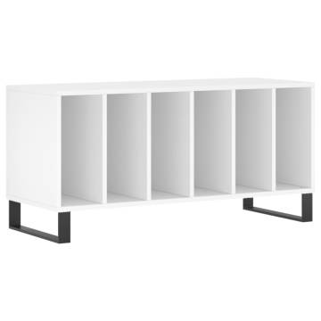 Stylish Record Cabinet - White 100x38x48 cm | HipoMarket