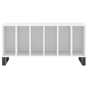 Stylish Record Cabinet - White 100x38x48 cm | HipoMarket