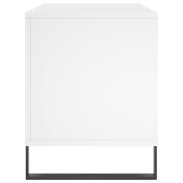 Stylish Record Cabinet - White 100x38x48 cm | HipoMarket