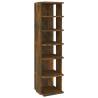 Shoe Racks 2 pcs Smoked Oak - Stylish Storage Solutions