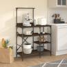 Baker's Rack Brown Oak - Stylish Storage Solution | HipoMarket