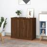 Sideboards 2 pcs Brown Oak 37.5x35.5x67.5 cm Engineered Wood Colour brown oak Quantity in Package 2 