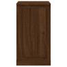 Stylish Brown Oak Sideboards - 2 pcs, Engineered Wood | Hipomarket