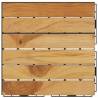 Decking Tiles 30 pcs 30x30 cm Solid Teak Wood - Durable & Stylish