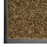 Washable Brown Doormat 120x180 cm | Durable & Non-Slip