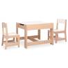 Children's Table with 2 Chairs MDF - Play & Craft Fun