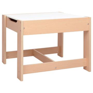 Children's Table with 2 Chairs MDF - Play & Craft Fun