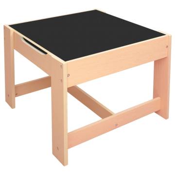 Children's Table with 2 Chairs MDF - Play & Craft Fun