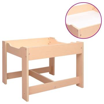 Children's Table with 2 Chairs MDF - Play & Craft Fun