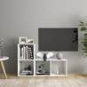 Stylish White TV Cabinets - 2 pcs, Engineered Wood