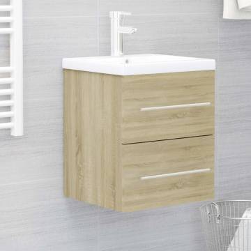 Sink Cabinet Sonoma Oak - Stylish Bathroom Storage Solution