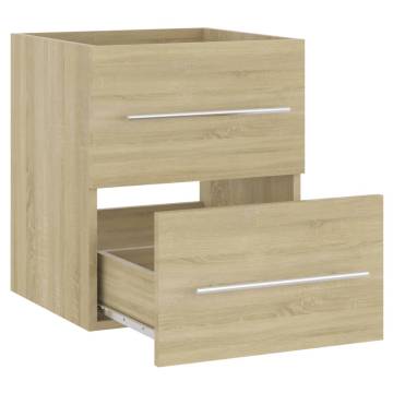 Sink Cabinet Sonoma Oak - Stylish Bathroom Storage Solution