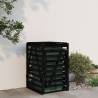 Wheelie Bin Storage Black 84x90x128.5 cm Solid Wood Pine Colour black pine Size 84 x 90 x 128.5 cm Number of bins 1 