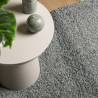 Shaggy Rug High Pile Modern Green 160x160 cm - Hipomarket