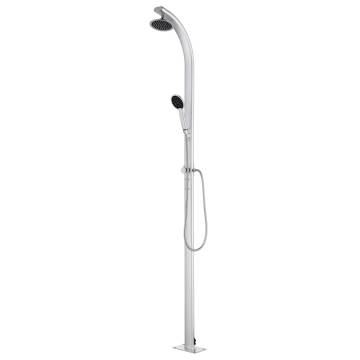 Garden Shower 215 cm Aluminium - Stylish Outdoor Shower