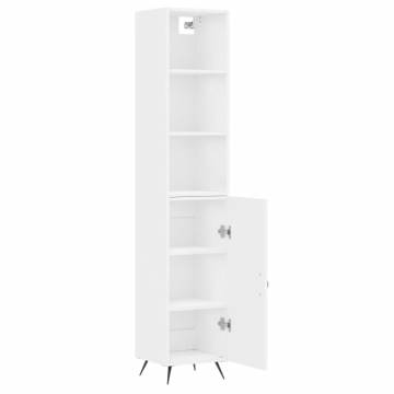 Elegant White Highboard - Stylish Storage | Hipo Market