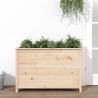 Garden Raised Bed 119.5x40x78 cm Solid Wood Pine Colour natural pine Size 119.5 x 40 x 78 cm Quantity in Package 1 