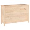 Garden Raised Bed 119.5x40x78 cm - Solid Pine Wood