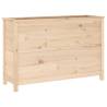 Garden Raised Bed 119.5x40x78 cm - Solid Pine Wood