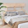 Bed Headboard 124x3x81 cm Solid Wood Pine Colour natural Size 124 x 81 cm Quantity in Package 1 