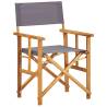 Director's Chairs 2 pcs Solid Acacia Wood - Stylish & Durable