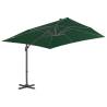 Durable Green Outdoor Umbrella with Portable Base | HipoMarket