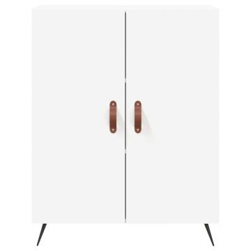 Stylish Highboard White 69.5x34x180 cm | Hipomarket